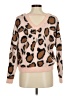 Debut Animal Print Pink Pullover Sweater Size Med - Lg - photo 2