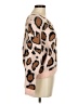 Debut Animal Print Pink Pullover Sweater Size Med - Lg - photo 4