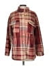 Coco + Carmen 100% Polyester Plaid Brown Jacket Size S - photo 1