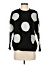 Catherine Malandrino Polka Dots Black Pullover Sweater Size S - photo 1