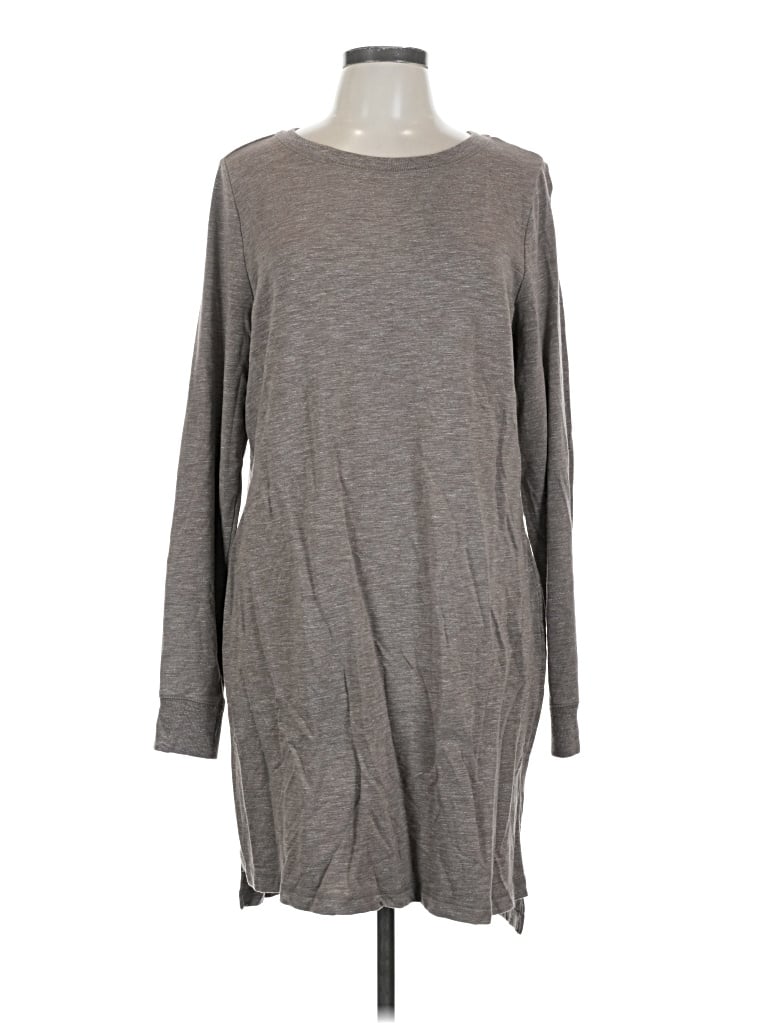 Pre-owned Any Body Casual Dress In Gray