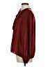 J.Crew 100% Polyester Burgundy Long Sleeve Blouse Size M - photo 5