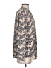 J.Crew Factory Store 100% Polyester Animal Print Gray Long Sleeve Blouse Size XS - photo 4