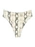 Shein Animal Print Ivory Swimsuit Bottoms Size M - photo 1