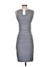 Design History Solid Gray Cocktail Dress Size XS - photo 2