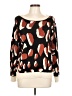 Assorted Brands Animal Print Brown Pullover Sweater Size L - photo 1