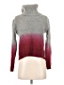 Venus 100% Polyacryl Color Block Gray Turtleneck Sweater Size S - photo 1
