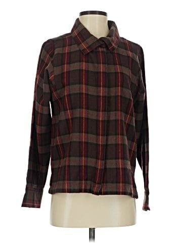 Calvin Klein Long Sleeve Button-Down Shirt (view 1)