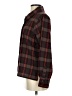 Calvin Klein Plaid Brown Long Sleeve Button-Down Shirt Size 5 - photo 5