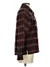 Calvin Klein Plaid Brown Long Sleeve Button-Down Shirt Size 5 - photo 4