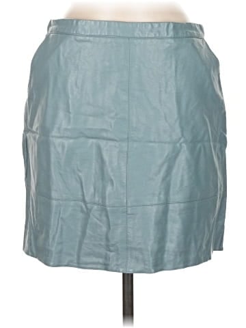 Atmosphere Faux Leather Skirt (view 1)