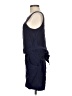 Theory 100% Silk Solid Blue Casual Dress Size 0 - photo 5