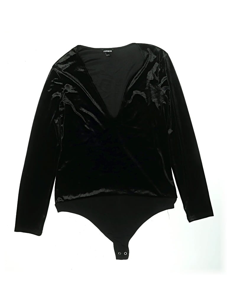 Pre-owned Express Bodysuit In Black