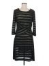 Cato Stripes Black Casual Dress Size M - photo 1