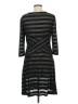 Cato Stripes Black Casual Dress Size M - photo 2