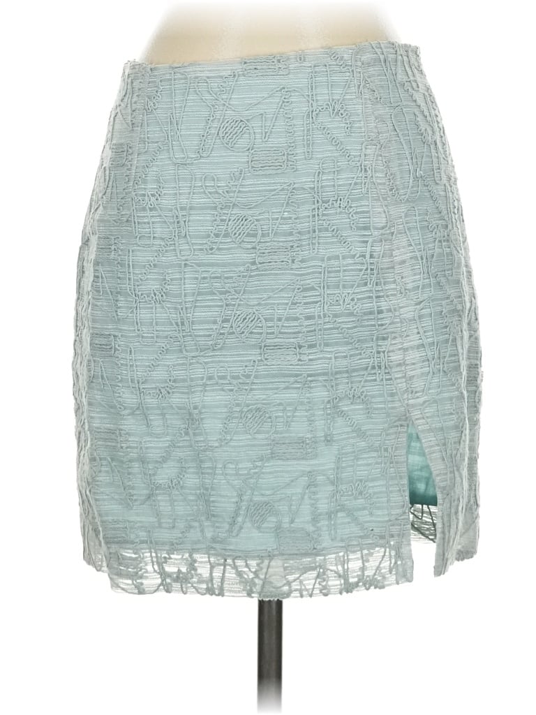 Pre-owned Joa Casual Skirt In Teal