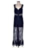Self-Portrait 100% Polyester Blue Jumpsuit Size 8 - photo 1