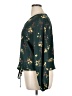 Tua 100% Polyester Green Long Sleeve Blouse Size XL - photo 5
