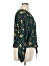 Tua 100% Polyester Green Long Sleeve Blouse Size XL - photo 4