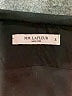 MM. LaFleur Solid Black Formal Skirt Size S - photo 3