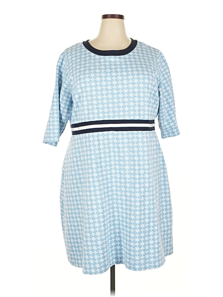 Pre-owned Draper James Casual Dress In Blue