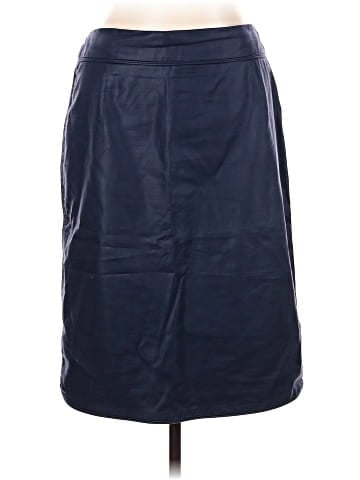 Carolina Herrera Faux Leather Skirt (view 1)