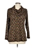 MiracleBody Brown Pullover Sweater Size L - photo 1