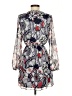 Express 100% Polyester Paisley Gray Cocktail Dress Size XS - photo 2