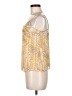 Roan + Ryan 100% Polyester Gold Sleeveless Blouse Size M - photo 5
