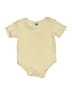 Little Lad Solid Yellow Short Sleeve Onesie Size 3-6 mo - photo 1