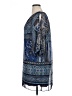 En Focus Studio 100% Polyester Paisley Blue Casual Dress Size 14 (petite) - photo 5