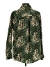 Fate 100% Polyester Animal Print Green Long Sleeve Blouse Size M - photo 2