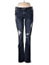 Lucky Brand Hearts Blue Jeans Size 2 - photo 1