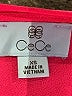 CeCe Pink Short Sleeve Top Size XS - photo 7