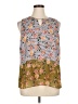 CAbi 100% Polyester Green Sleeveless Blouse Size XL - photo 1