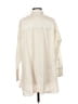 MNG 100% Cotton Ivory White Long Sleeve Button-Down Shirt Size 4 - photo 2