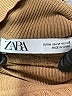 Zara Tan Short Sleeve Top Size M - photo 6