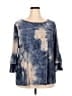 Cocomo Blue 3/4 Sleeve Blouse Size 2X - photo 1