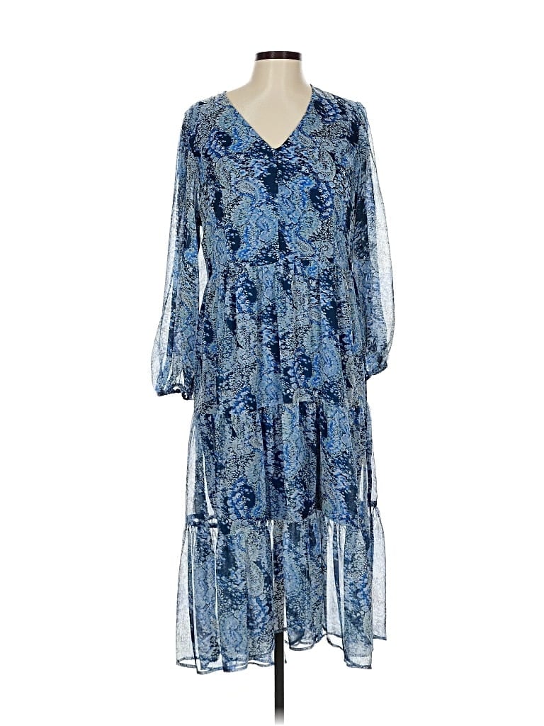 Pre-owned Joie Casual Dress In Blue