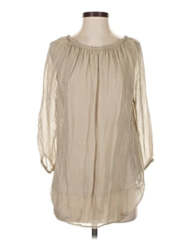 Prontomoda Giusy 3/4 Sleeve Blouse (view 1)