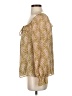DR2 100% Polyester Gold Long Sleeve Blouse Size S - photo 5