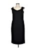 ECI Solid Black Cocktail Dress Size 8 - photo 1