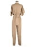 Zara Solid Tan Jumpsuit Size S - photo 2