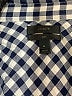 J.Crew Checkered-gingham Blue Long Sleeve Button-Down Shirt Size 6 - photo 7