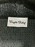 Brigitte Bailey Jacquard Marled Gray Black Vest Size M - photo 7