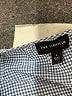 The Limited Checkered-gingham Blue 3/4 Sleeve Blouse Size L - photo 7