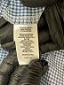 The Limited Checkered-gingham Blue 3/4 Sleeve Blouse Size L - photo 8