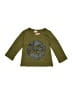 EGHUNOOY 100% Cotton Green Brown Long Sleeve T-Shirt Size 80 cm / US 12-18 MO - photo 1