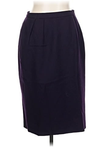 Kasper Wool Skirt (view 1)
