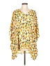 Caramela 100% Polyester Yellow 3/4 Sleeve Blouse Size L - photo 1